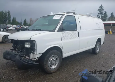 2016 Chevrolet Express 2500 Work Van из США, поврежденный, VIN 1GCWGAFF7G1320329